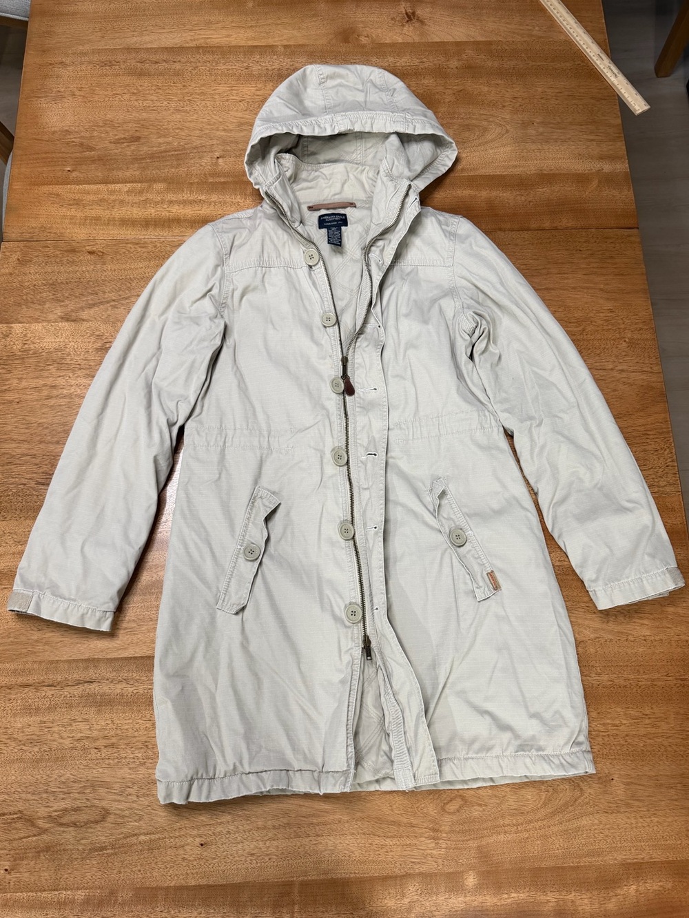 American Eagle Outfitters Khaki Parka Size M